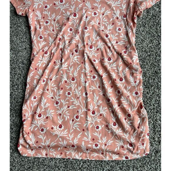 NWT Isabel Maternity women's floral print short sleeve shirt size small - Picture 4 of 7